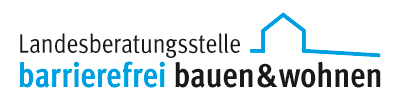Logo der Landesberatungsstelle Barrierefrei Bauen und Wohnen